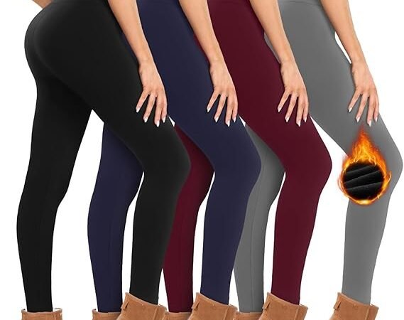 🖤 Warm, Cozy & Affordable: Why These CTHH Fleece-Lined Leggings Are Worth Talking About